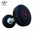 Weight Liting Exercise Used Fixed Rubber Dumbbell