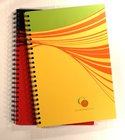 Hard Cover Spiral Notebooks,Customized Double coil Notebooks