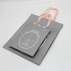 Paper bag kraft paper bag Satin Ribbon Handle Gift Tote Bags