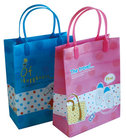 wholesale cartoon handle pp plastic shopping bag, plastic bag with handle, plastic gift bag