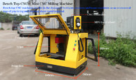 Small CNC Machines for Education / Matel Bench top CNC machines  made in China Color:yellow