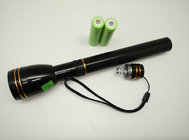 G-815G 2 AA Batteries Matal Rechargeable LED Torch Flashlight