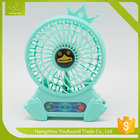 BS-6660 Colorful Electric Battery Operated Mini Table Fan