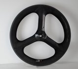 Hot sale CHEAP 700c Chinese tri-spokes carbon clincher wheel for road bicycle&track bike