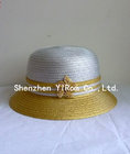 YRLS14002 fodera hat,straw hat,paper straw hat,sun hat,church hat