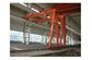 YT single beam semi gantry crane,single girder gantry crane 10 ton