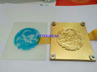 China customizable bronze Plates for hot foil stamping machine supplier