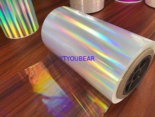 China Holographic lamination film with acrylic for printing and packing supplier