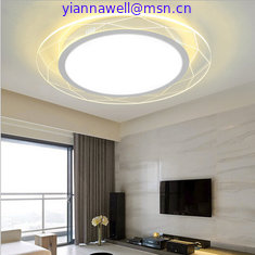China Ultra-thin New Modern Minimalist Acrylic Round Flowers LED Ceiling Lights supplier