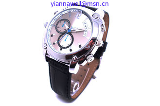 China leather watchband smart watch bluetooth black silver color supplier