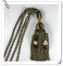 2017 factory hot sales  cord tassel tieback for curtain accessory decorative