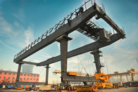 Container Rail Mounted Gantry Crane   Lifting capacity: 400t, 100t, 130t, 100+100t Span: 18～36m
