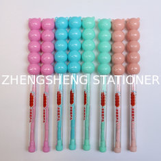 China Plastic Bullet  Push Pencil  many colors with gourd shape cap pencil supplier
