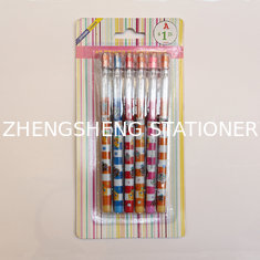 China Standard Non-Sharpening Pencil 9 leads for kids with blister card supplier