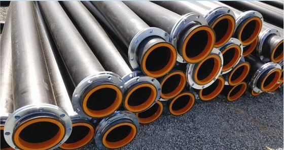 China qualified HDPE flared pipe for dredge project supplier