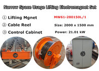 Narrow Space Liffting Electromagnet Set MW61-200150L/1