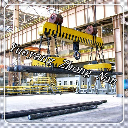 Lifting Electrical Magnets for Handling High Temperature Steel Bars MW22-10090L/G