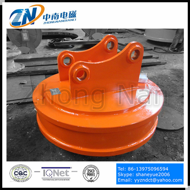 Dia-600mm Excavator Suiting Lifting Magnet for Steel Scrap Lifting EMW-60L
