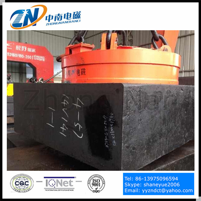 Circular Lifting Electro Magnet for Steel Thick Plate Lifting MW03-130L/1