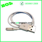 ZOL 4 Pins Pogo Pin Cable Black and White Color Available