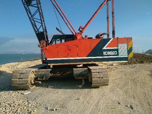 China kobelco 55ton used crawler crane, supplier