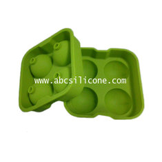 China silicone ice ball tray,silicone ice ball mould supplier