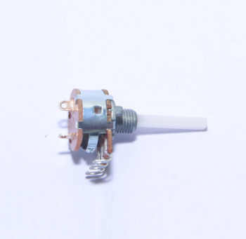 16mm rotary potentiometer, carton potentiometer with insulated shaft, potentiometer with switch