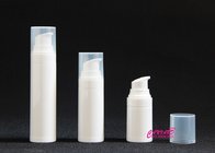 White airless pump container 15ml,30ml,50ml