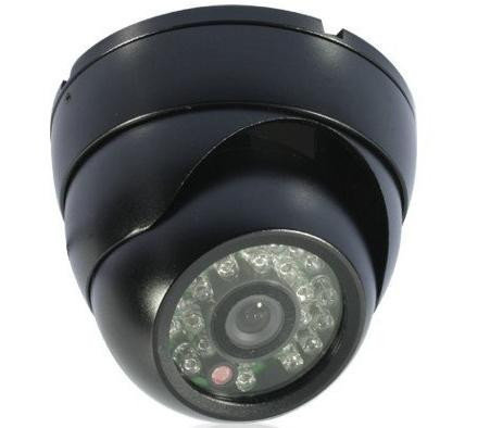 China Dome CCTV Camera 700tvl with 1/3&quot; CMOS 24 IR Night Vision Color IR Indoor Security supplier