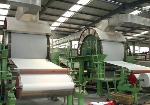 Production Line Toilet Tissue Paper Making Machine Waste Paper Recycled Toilet Paper Making Machine