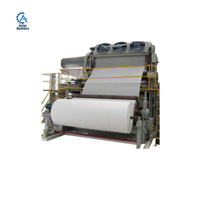 Production Line Toilet Tissue Paper Making Machine Waste Paper Recycled Toilet Paper Making Machine