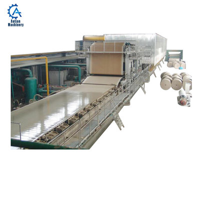 Waste Paper Recycling Machine Carton Paper Product Making Machinery Kraft Paper Production Line