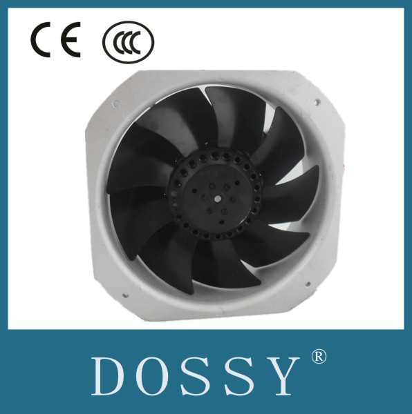 axial exhaust fan 225mm AC 220V axial fan with external rotor motor China