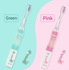 China Sonic Vibrating Kids Rechargeable Toothbrush , Multi Colors Baby Sonic Toothbrush supplier