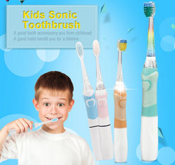 China ABS/ TPE Nylon Bristle Toothbrush , 1 X AAA Battery Childrens Battery Toothbrush supplier