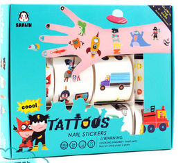 China Non - Toxin Eco Friendly Small Baby Playing Toys Temporary Tattoos For Kids supplier