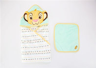 Woven Winter Baby Swaddle Blankets 26x30&quot; / 9x9&quot; Size High Warmth Retention