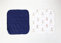 Little Boy And Girl Baby Bath Washcloths 80% Cotton 20% Polyester Material