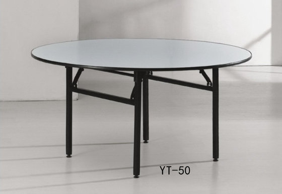 2015 top quality Restaurant folding iron PVC bistro table (YT-2)