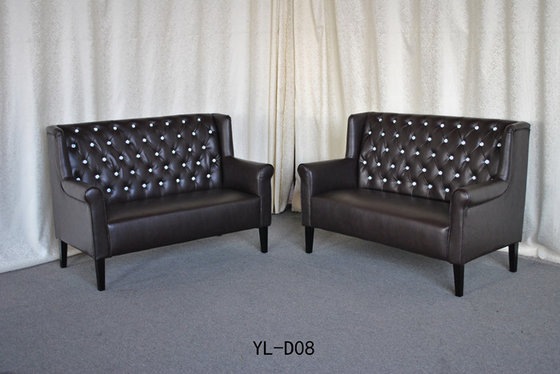 Elegant fabric hotel/restaurant sofa/booth  (YL-857)