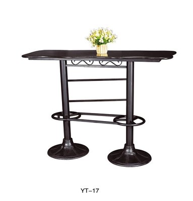 Modern furniture metal iron table base in carteen  (YT-17)