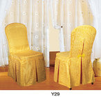luxury wedding party chair cloth in hotel banquet hall (Y-48)
