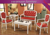 White Wooden Table And Chairs From Manufacturer For Supply With Cheaper Price (YW-P10)