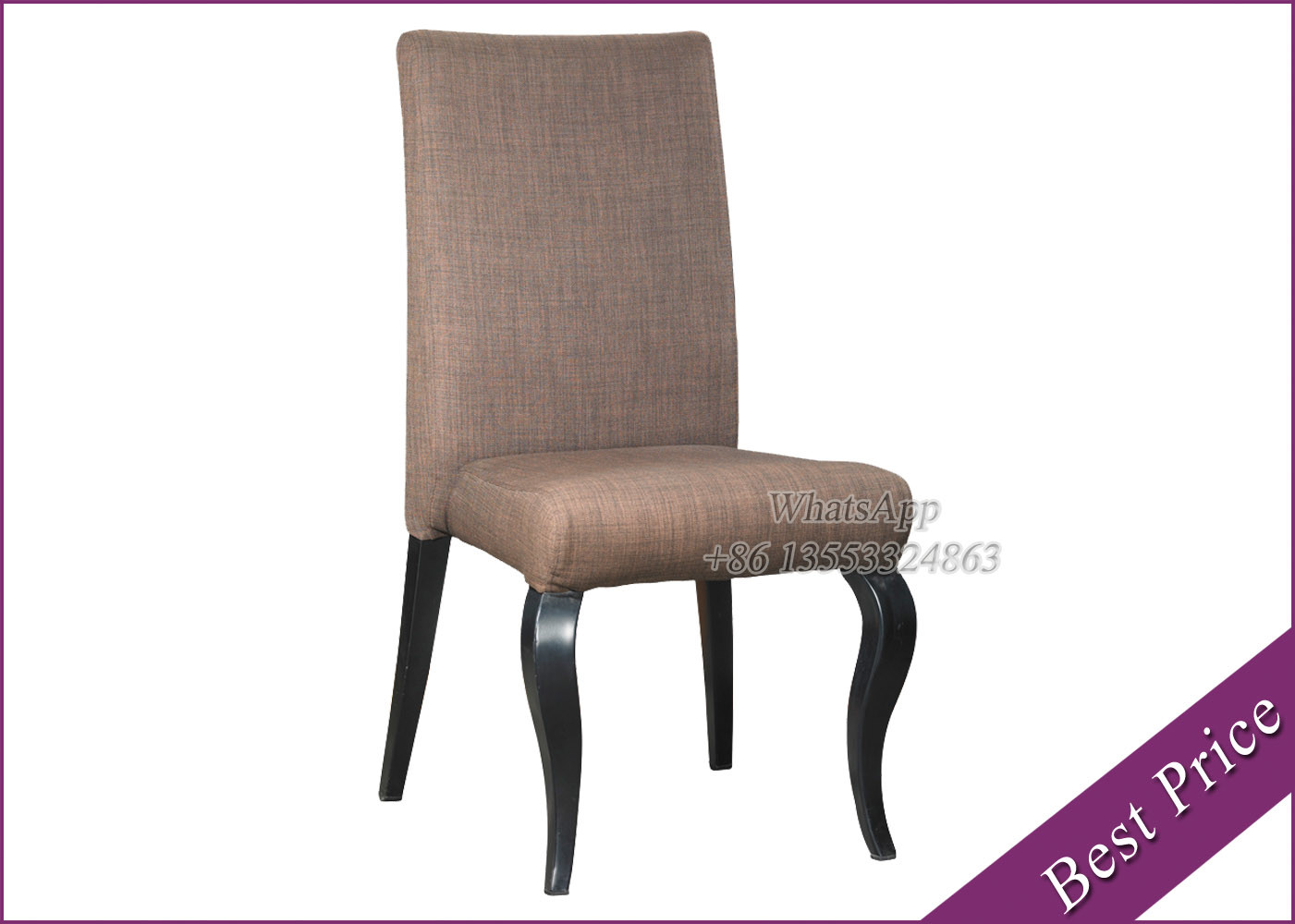 Commercial Furniture Factory Dining Chairs Metal Leg For Sale (YA-35)