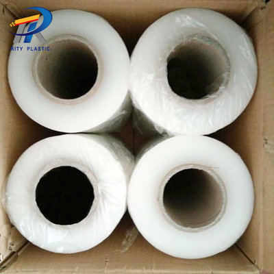 China LLDPE transparent clear wrapping hand use plastic stretch film supplier