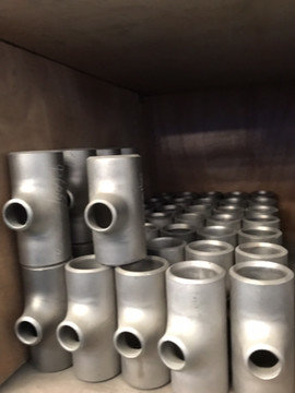 china manufacture titanium pipe fittings Tees/Caps/stub ends