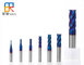BOMA TOOLS HRC65 Carbide End Mill Cutter 4Flute for stainless steel milling in Nano Blue Coating supplier