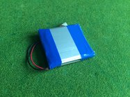 3.7v 2700mah li polymer battery with Connector Rechargeable 1S2P Lipo P553759