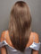 European and American wig female wig long straight hair realistic human hair chemical fiber wig supplier