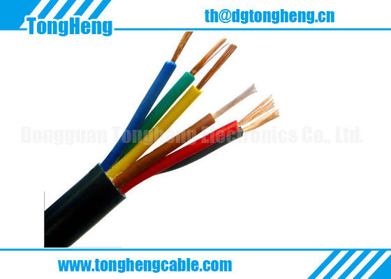 China 6 Conductor Wires Halogen Free Electronic Extension LVDS Cable supplier